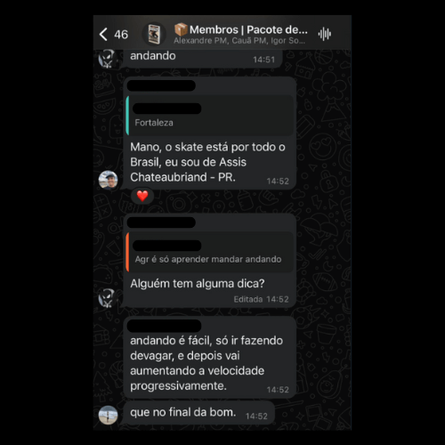“Muy bueno! Estoy logrando desbloquear algunos trucos. Haces que la mente entienda el paso a paso que aun viendo en camara lenta o en video no logramos entender. Con el paso a paso facilita mucho