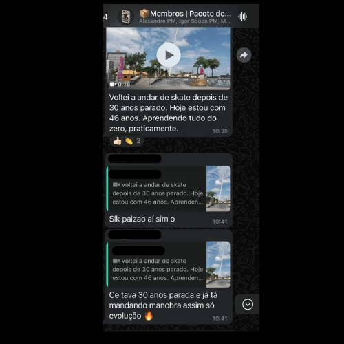 “Muy bueno! Estoy logrando desbloquear algunos trucos. Haces que la mente entienda el paso a paso que aun viendo en camara lenta o en video no logramos entender. Con el paso a paso facilita mucho